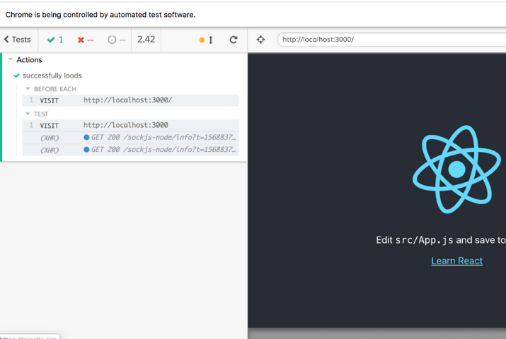 E2E Test Experiments With Cypress